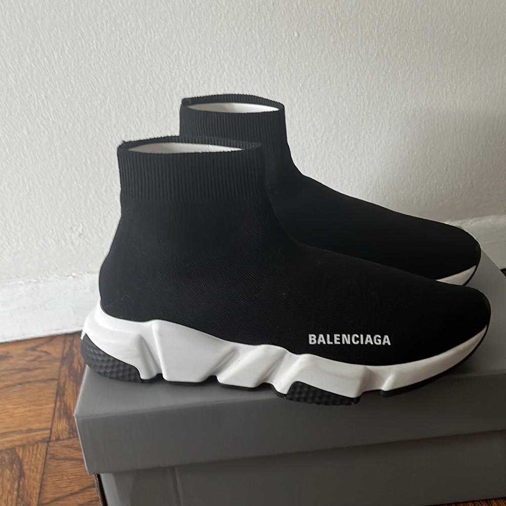 Balenciaga Women’s Speed Knit High Top Sneakers